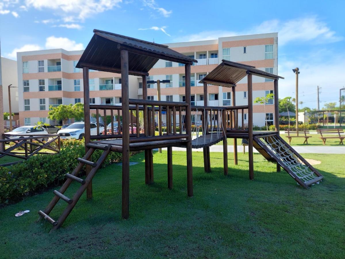 Flat Aconchegante, 3 Quartos, Condominio Muro Alto Em Pôrto das Galinhas Eksteriør bilde